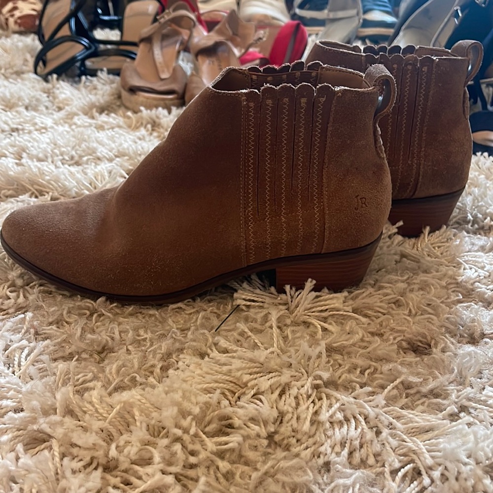 jack rogers ankle boots size 9.5
